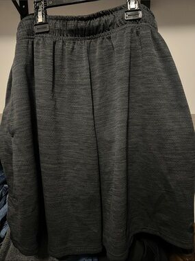 Nike Men's Dark Charcoal Elastic-Waist Joggers